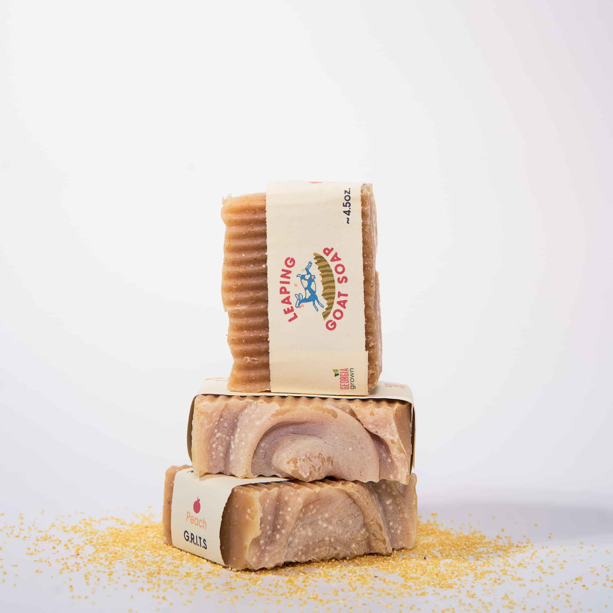 Georgia Peach Grits Soap Bar