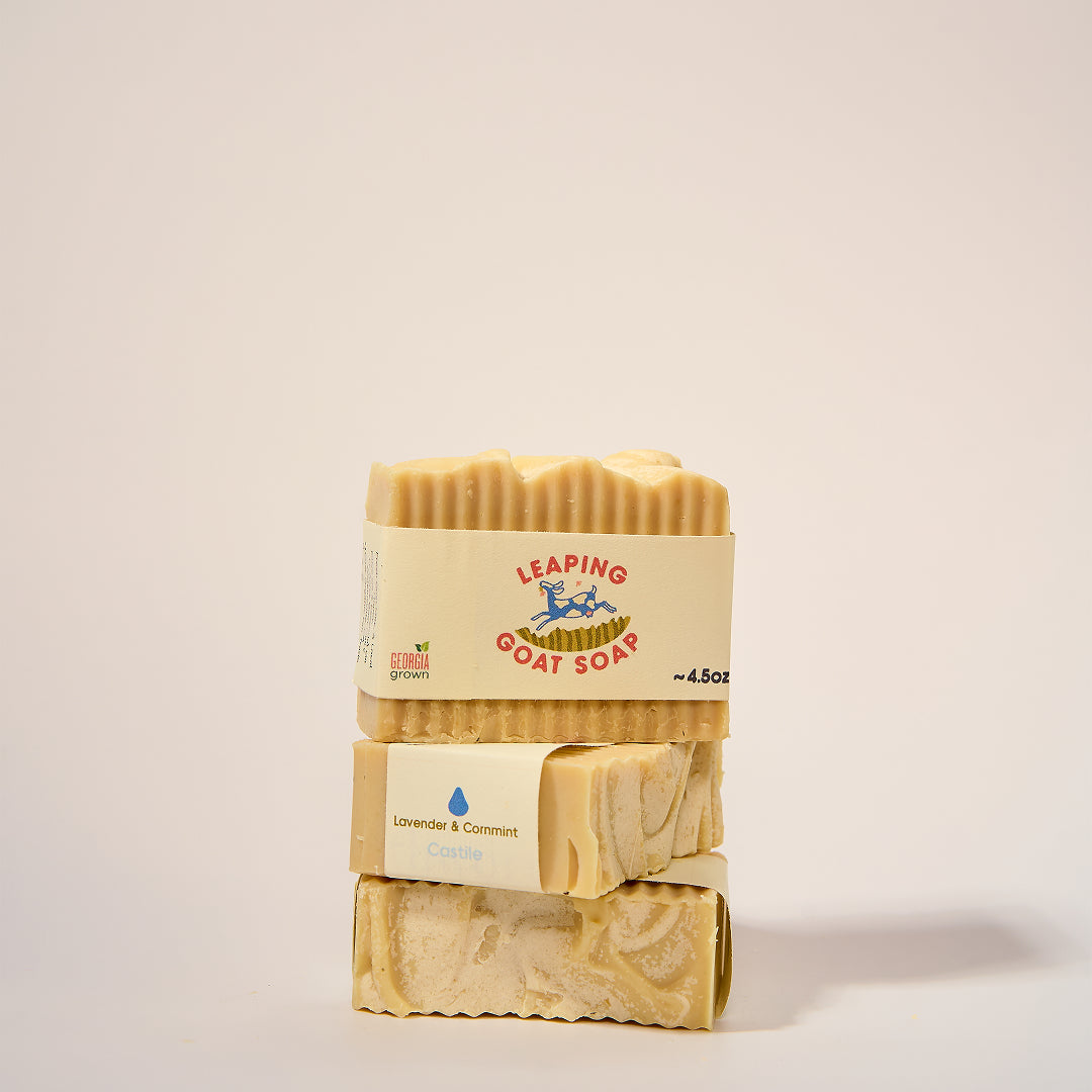 Lavender & Cornmint Castile Soap Bar