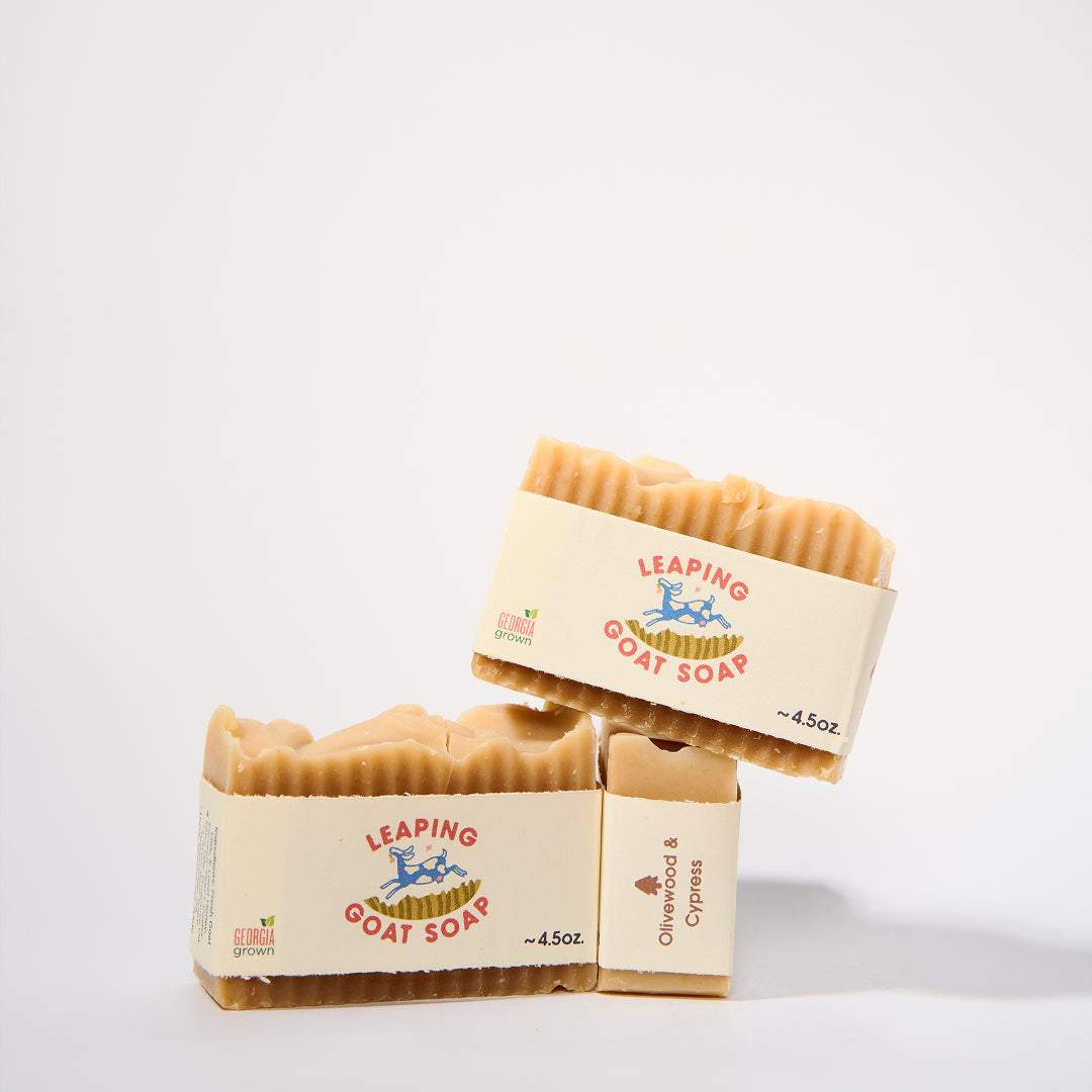 Olivewood & Cypress Soap Bar