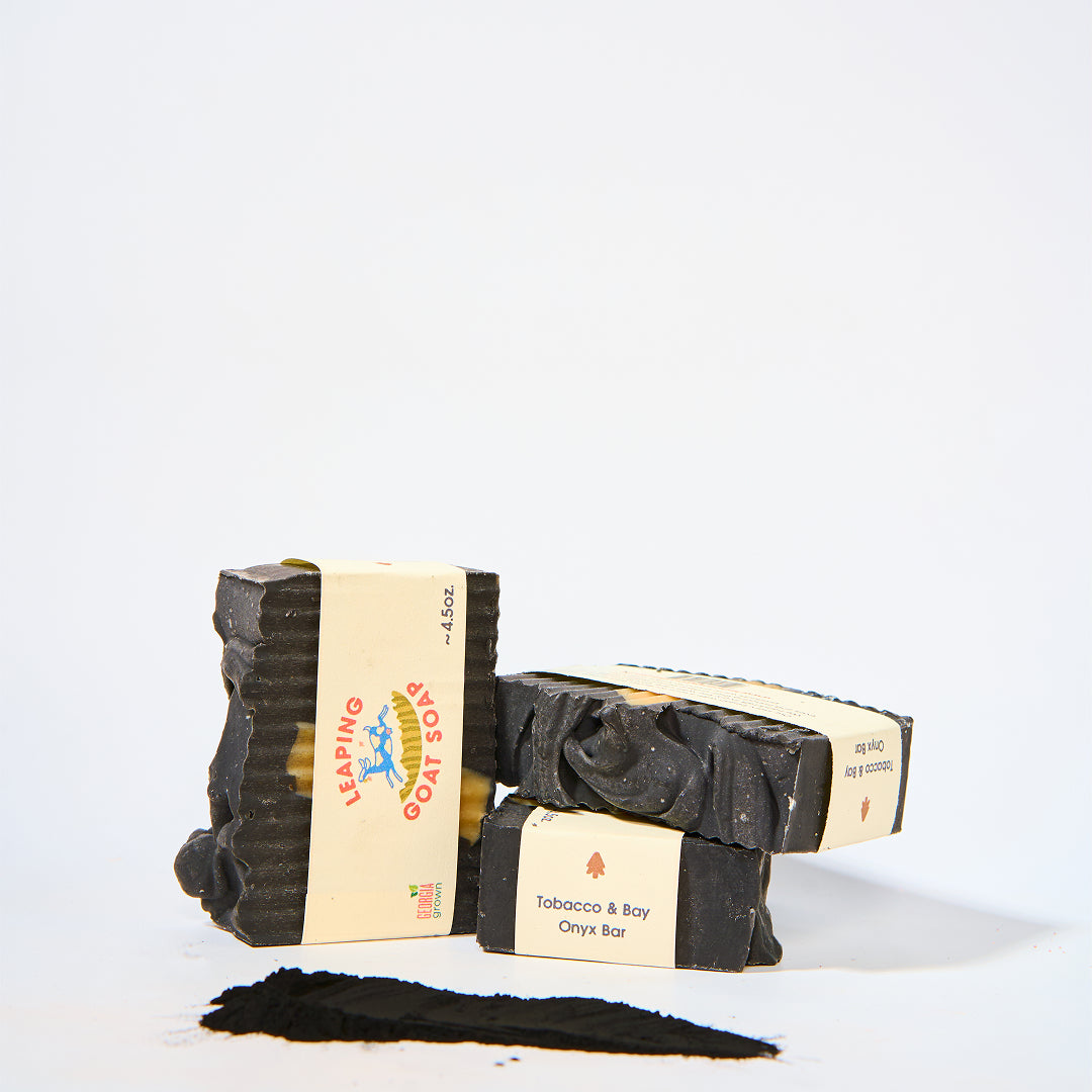 Tobacco Bay Charcoal Onyx Soap Bar